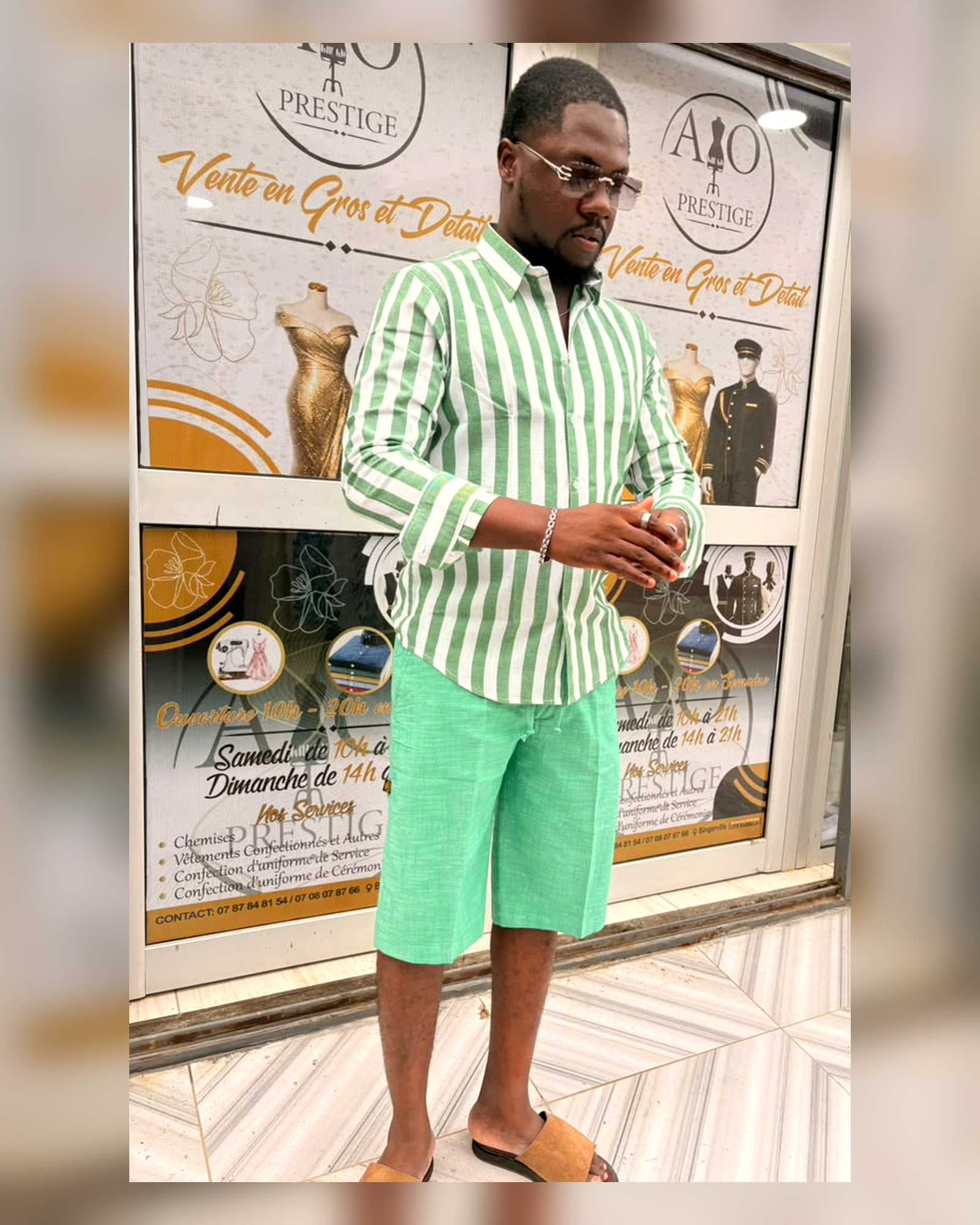Collection AO Prestige — mode masculine élégante